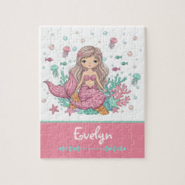 Quebra-cabeça de Sereia Submarina