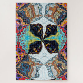 Quebra-cabeça de serra abstrato