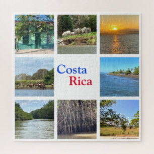 Quebra-cabeça de serra de Costa Rica
