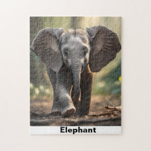 Quebra-cabeça de serra de elefante