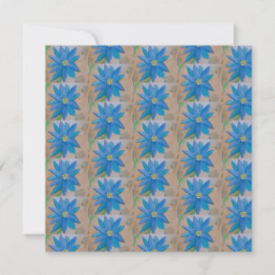Quebra-cabeça de serra de Flor Azul