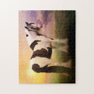 Quebra-cabeça de serra de vaivém aciganado da