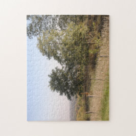 Quebra-cabeça de serra de vaivém cercado da