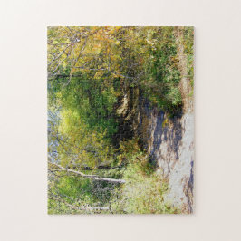 Quebra-cabeça de serra de vaivém da opinião de