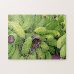 Quebra-cabeça de serra de vaivém das "bananas" d