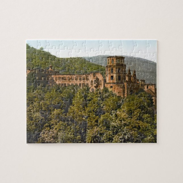 Quebra-cabeça de serra de vaivém de Schloss (Horizontal)