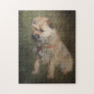 Quebra-cabeça de serra de vaivém de Terrier de