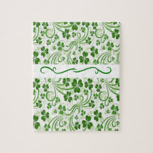 Quebra-cabeça de serra de vaivém do dia de St