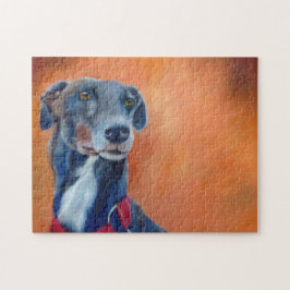 Quebra-cabeça de serra de vaivém do galgo (a397)