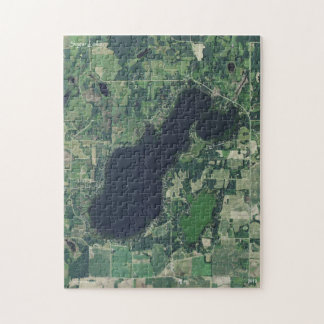 Quebra-cabeça de serra de vaivém do lago sugar