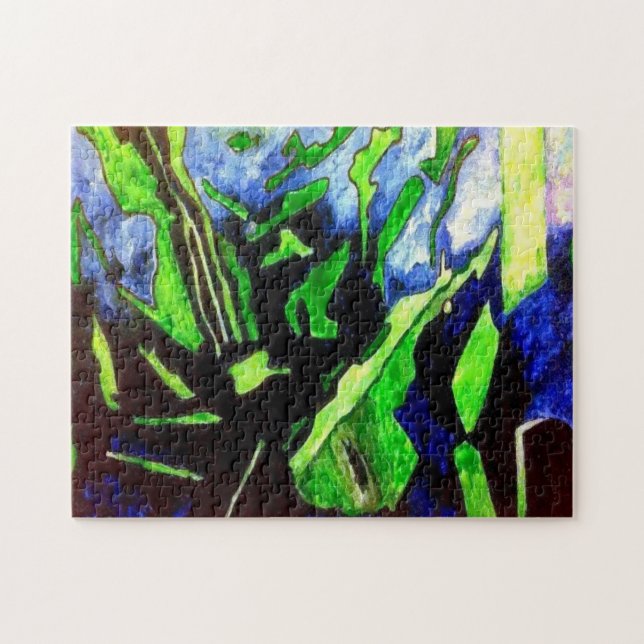 Quebra-cabeça de serra de vaivém esmeralda das (Horizontal)