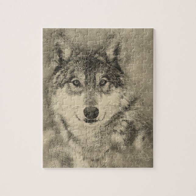 Quebra-cabeça de serra de vaivém impressionante do (Vertical)