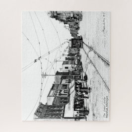 Quebra-cabeça de serra de vaivém Interurban de