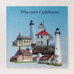 Quebra-cabeça de serra-de-vidro de Wisconsin Light