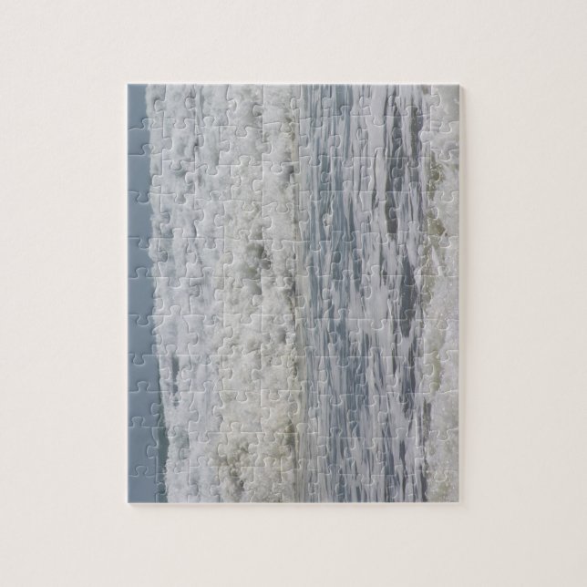 Quebra-cabeça de serra do Oceano Atlântico (Vertical)