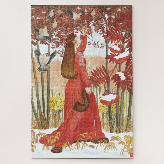 Quebra-cabeça de serra flexível de serra de cinza (Vertical)