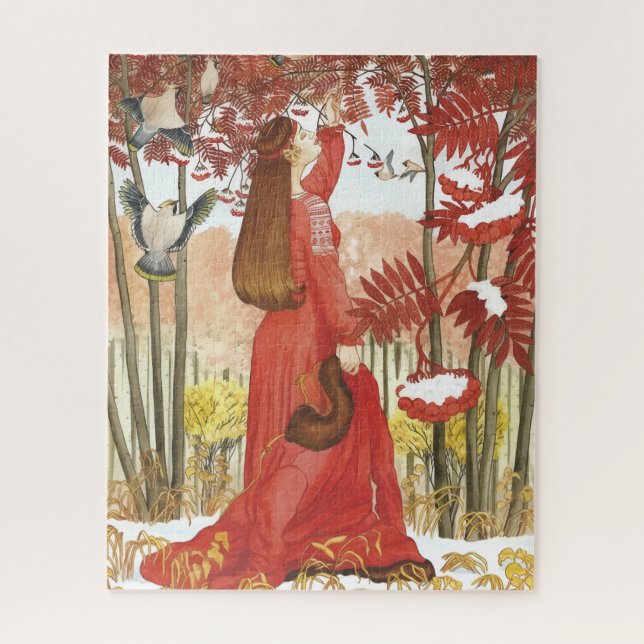 Quebra-cabeça de serra flexível de serra de cinza (Vertical)