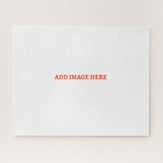 Quebra-cabeça de serra personalizada (Horizontal)