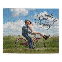 Quebra-cabeça de serra personalizada de fotos