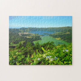 Quebra-cabeça de Sete Cidades Azore 11x14 com