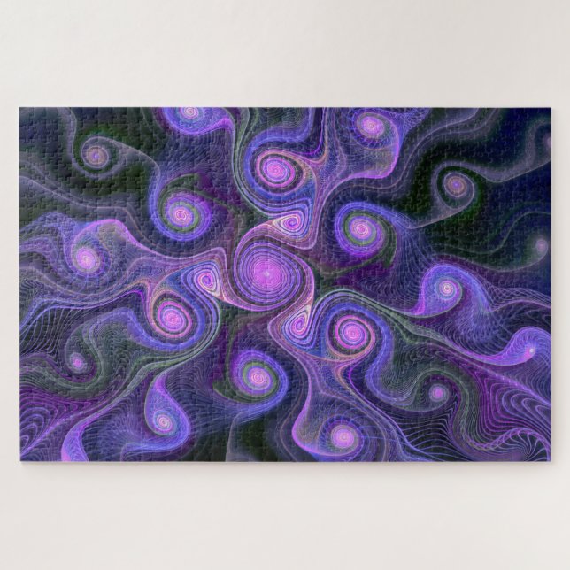 quebra-cabeça de sonho roxo (Horizontal)