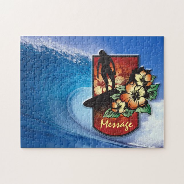 Quebra-cabeça de surfe 3 (Horizontal)