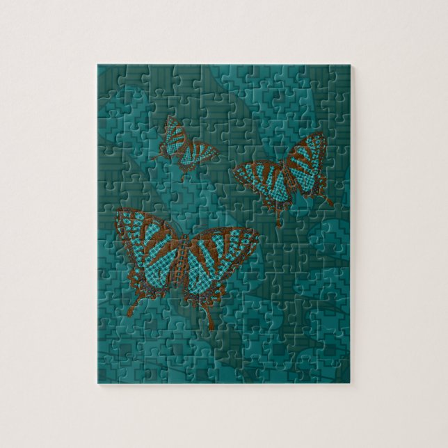 Quebra-cabeça de Swallowtail Nativo (Vertical)