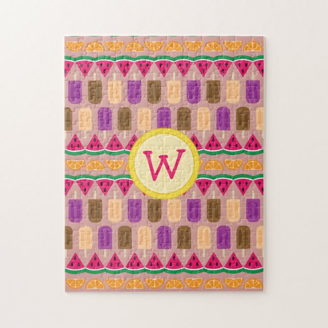 Quebra-cabeça de Sweets de Verão (Vertical)