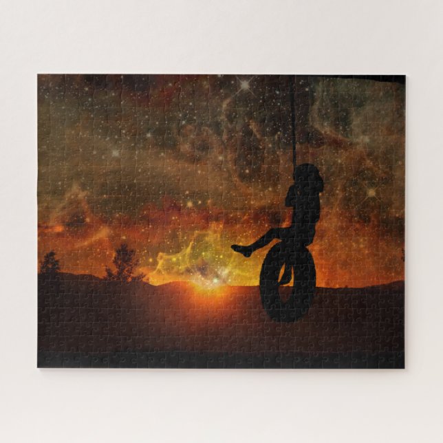 Quebra-cabeça de Swing Jigsera de Pneu (Horizontal)