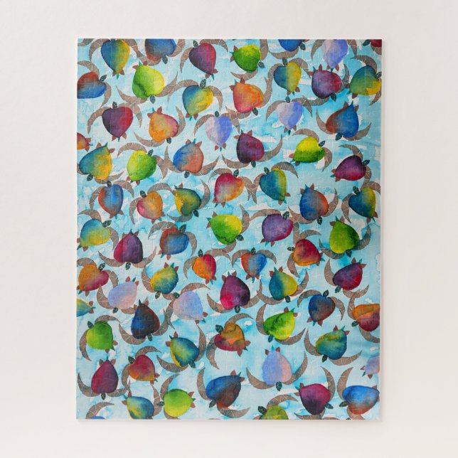 Quebra-cabeça de Tartarugas Bebidas (Vertical)