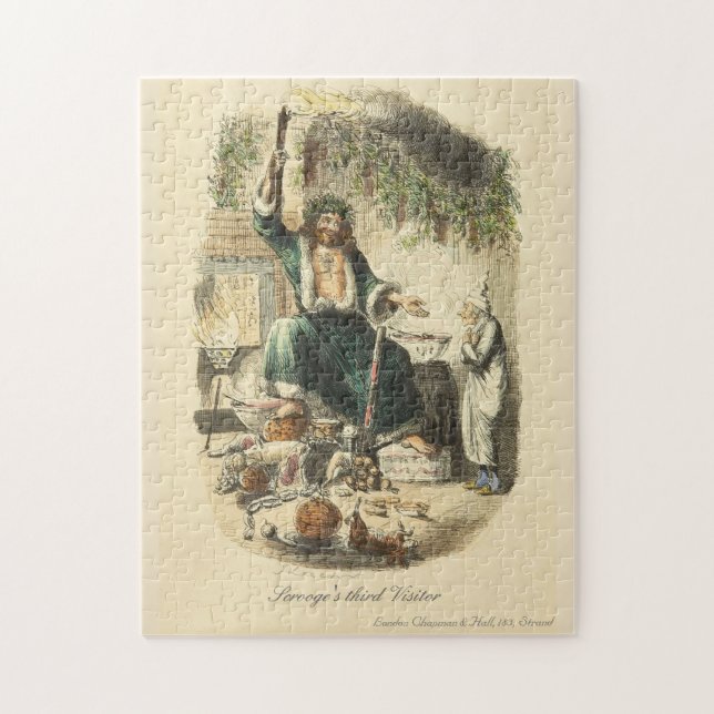 Quebra-cabeça de Terceiro Visitante do Scrooge (Vertical)