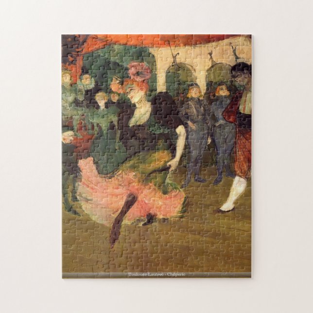Quebra-cabeça de Toulouse-Lautrec - de Chilperic (Vertical)