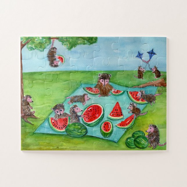 Quebra-cabeça de um piquenique (Horizontal)