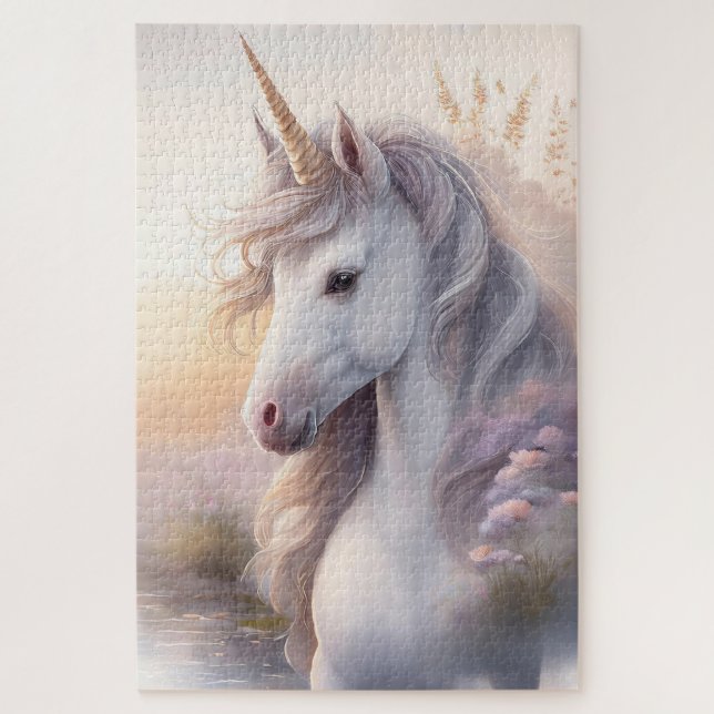Quebra-cabeça de Unicorn (Vertical)