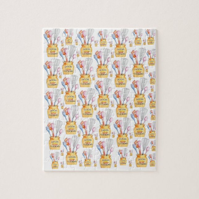 Quebra-cabeça de Utensílios de Cozinha Margarida (Vertical)