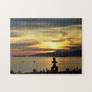 Quebra-cabeça de Vancouver Souvenir Presentes Sun