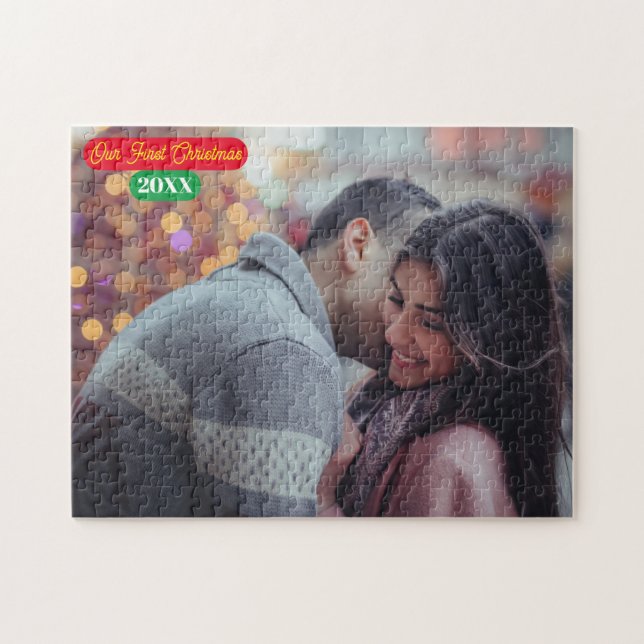 Quebra-cabeça de Varsóvia - Nosso Primeiro Natal - (Horizontal)