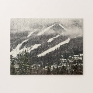 Quebra-cabeça de Vermont da neve da montagem
