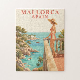 Quebra-cabeça de Viagem Antiga de Maiorca Espanha