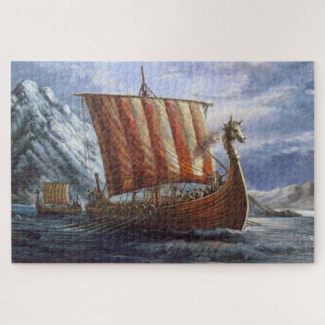 Quebra-cabeça de Vikings (Horizontal)