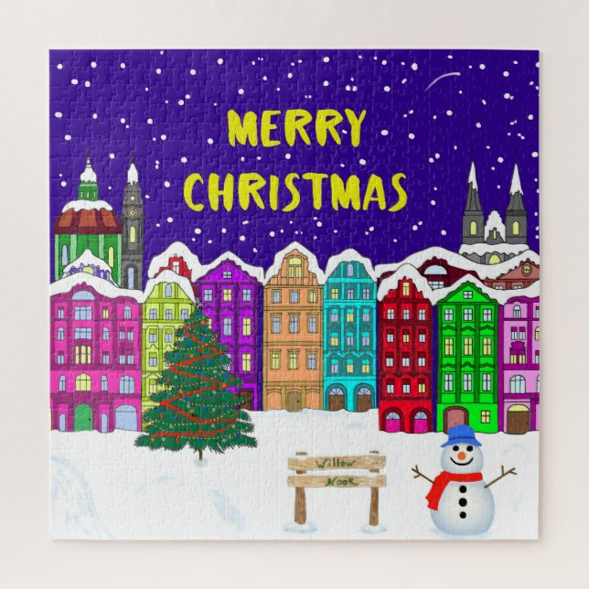 Quebra-cabeça de Village Jigsee (Vertical)