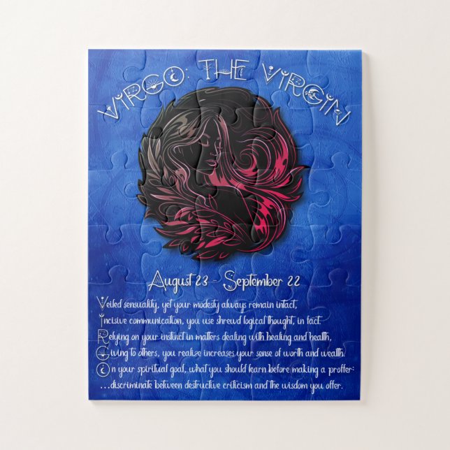 Quebra-cabeça de Virgem Acrótica (Vertical)