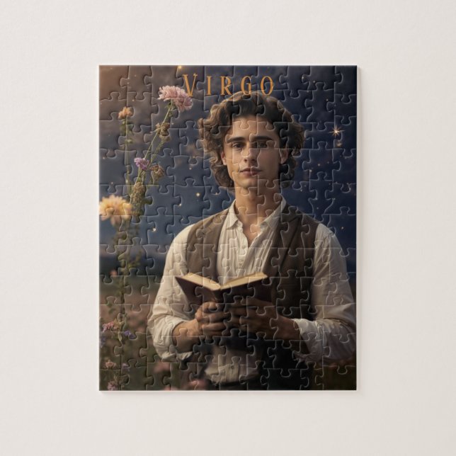 Quebra-cabeça de Virgo Male Jigasw (Vertical)
