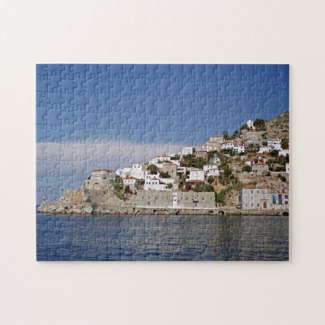 Quebra-cabeça de visão da ilha de Hydra (Horizontal)