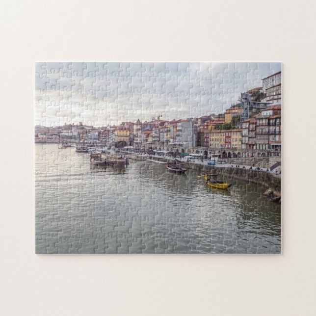 Quebra-cabeça de vista do rio Porto (Horizontal)