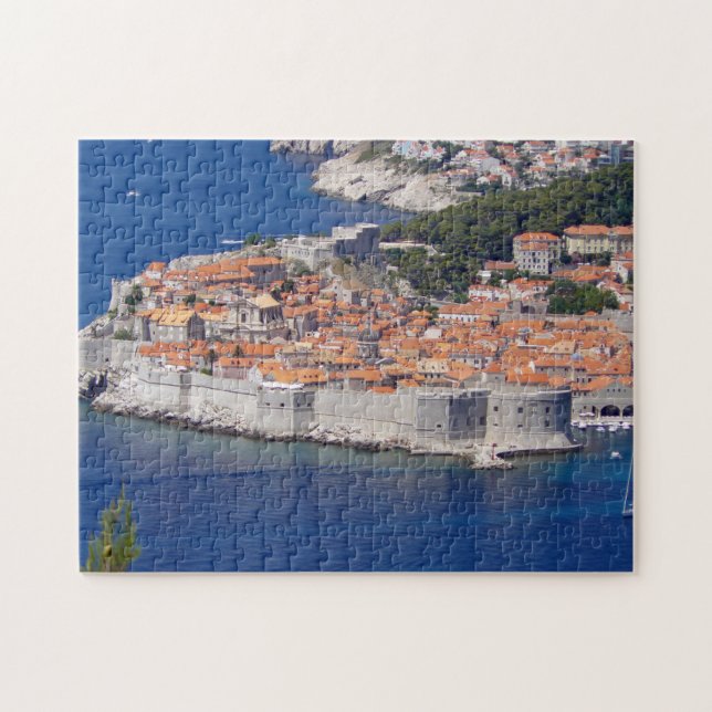Quebra-cabeça de vista panorâmica Dubrovnik (Horizontal)