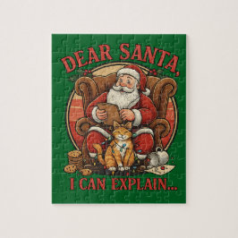 Quebra-cabeça Dear Santa I Can Explain Puzzle