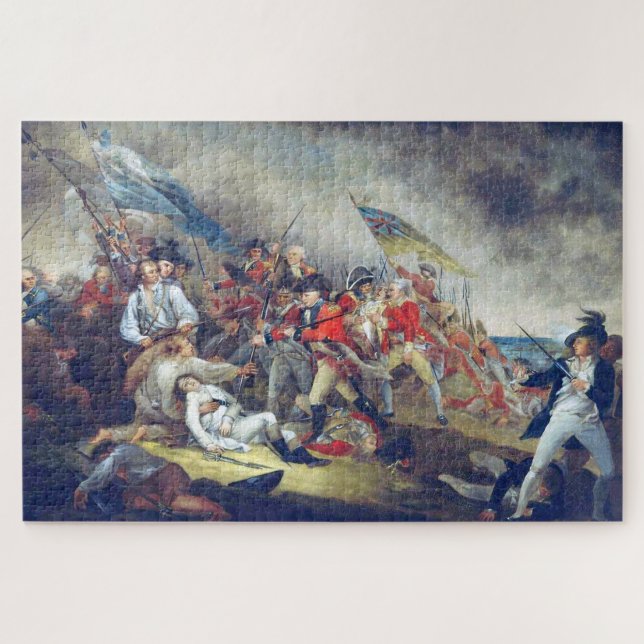 Quebra-cabeça Death of General Warren Battle of Bunker's Hill (Horizontal)