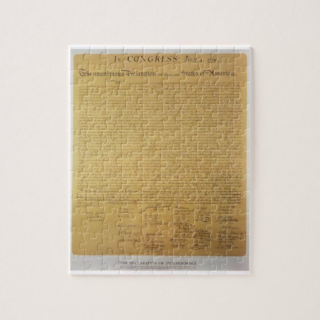 Quebra-cabeça Declaração de independência (Vertical)