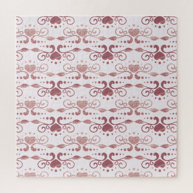 Quebra-cabeça Deco de arte, papel de parede elegante. (Vertical)